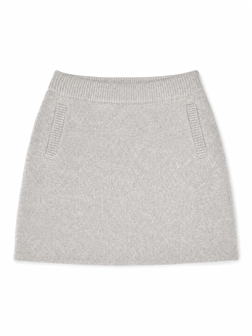 NWOT - American Eagle Gray Knit Mini Skirt | Size Medium